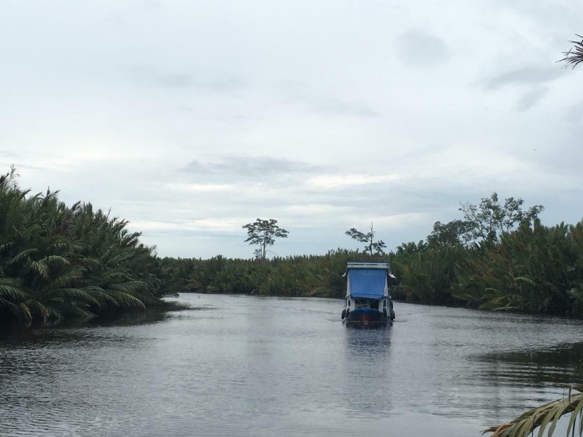 Orangutan Shaka Houseboat With Cabin Pangkalan Bun Ngoại thất bức ảnh